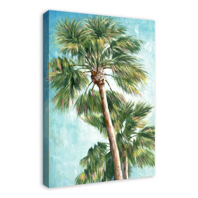 Bay Isle Home Tropical Palm Trees On Canvas Print | Wayfair