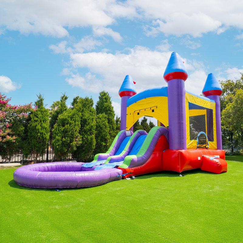 Glissade d'eau HeroKiddo Jelly Bean Castle
