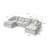 Modular Upholstered Chenille Compression Sectional Sofa, No Assembly Cloud Coouch-1058086008-1058086014