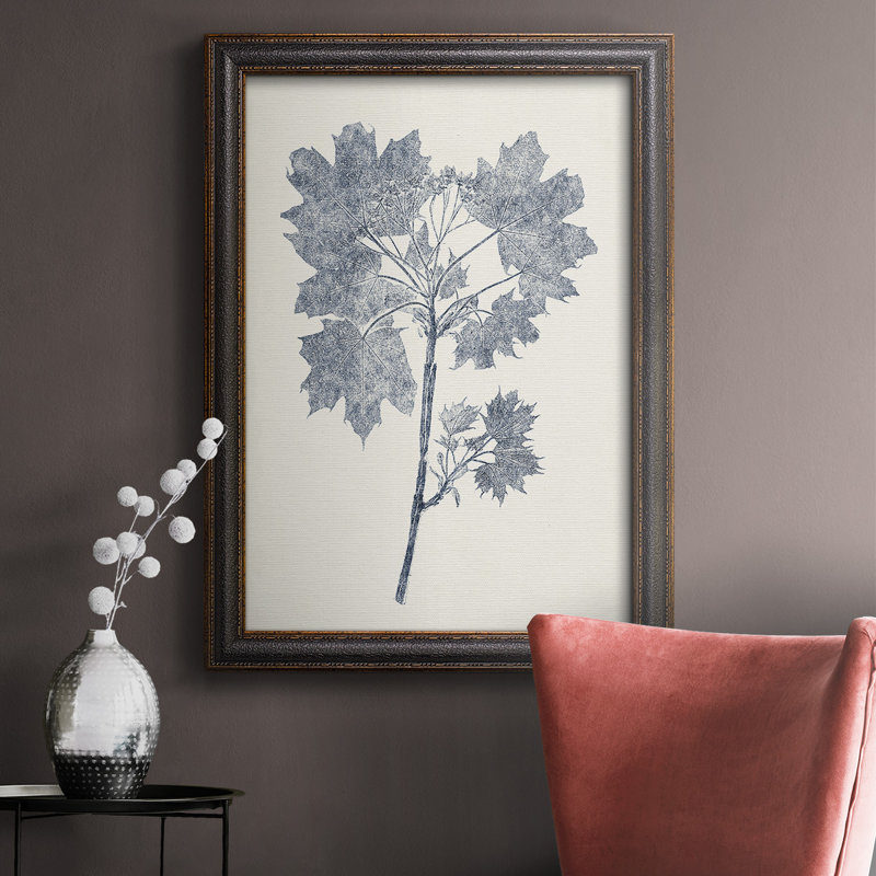 Marine Botanicals I, toile encadrée de qualité supérieure - prête à être accrochée, 20" H x 16" W x 2.5" D