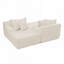 Canapé confortable en mousse à haute densité Boneless, sans assemblage requis, parfait pour les petits espaces et le déplacement facile-115583999
