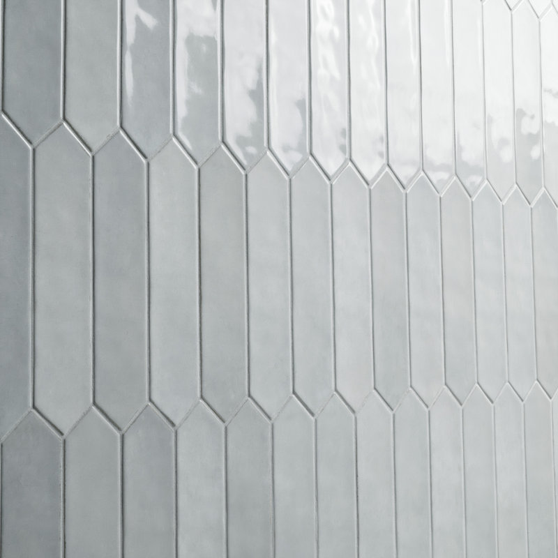 MSI Renzo Glossy Ceramic Picket Wall Tile, Sky