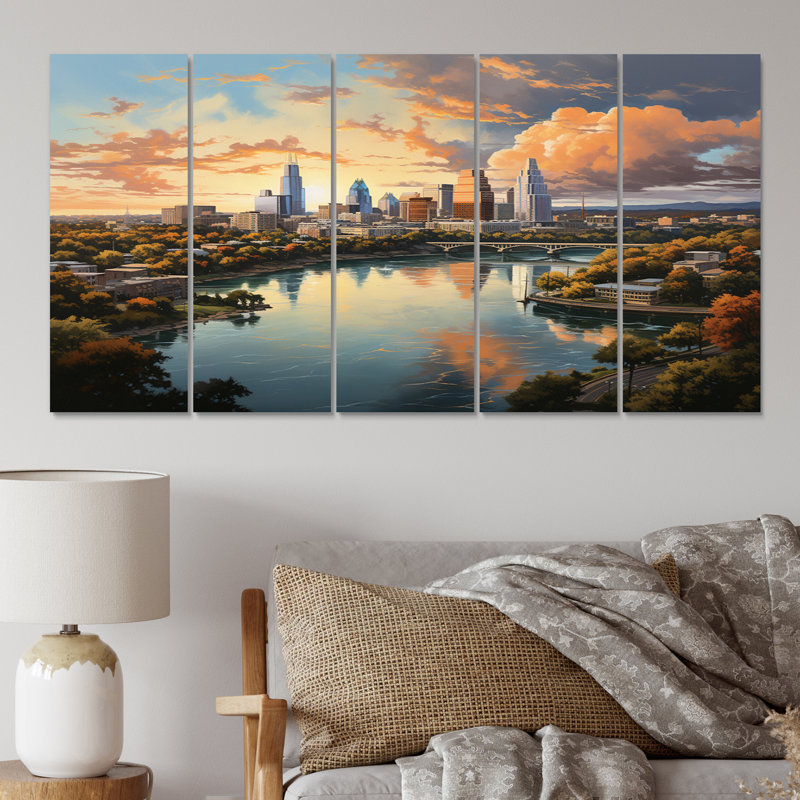 Austin Dynamic Cityscape IV, 5 pièces