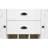 Brown And White 2-Drawer Server