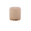 Repose-pieds élégant avec rangement élégant beige 16 po avec compartiment caché