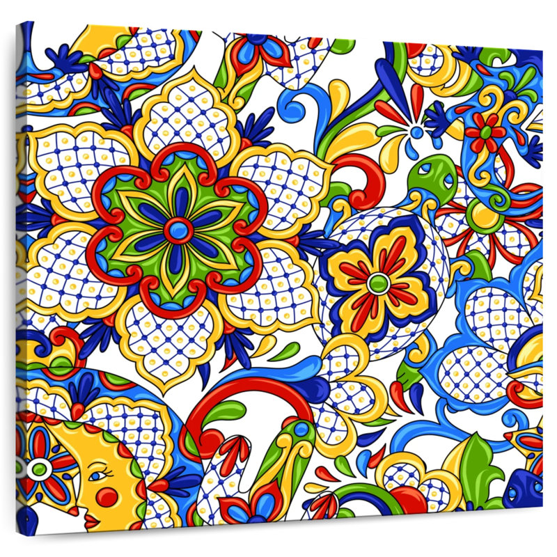 Fleurs de Kerner Talavera audacieuses Kerner, H 20 po x l 20 po