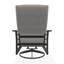 Chaise berçante pivotante en polymère St. Catherine-98360004-98360016