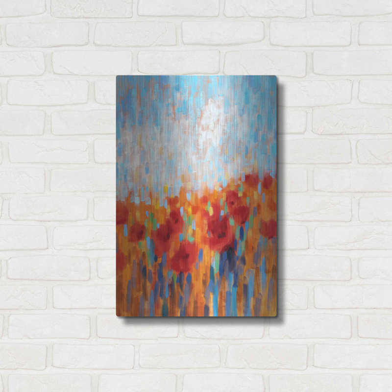 «Poppy Walk» par Claire Hardy, H 24 po x l 16 po
