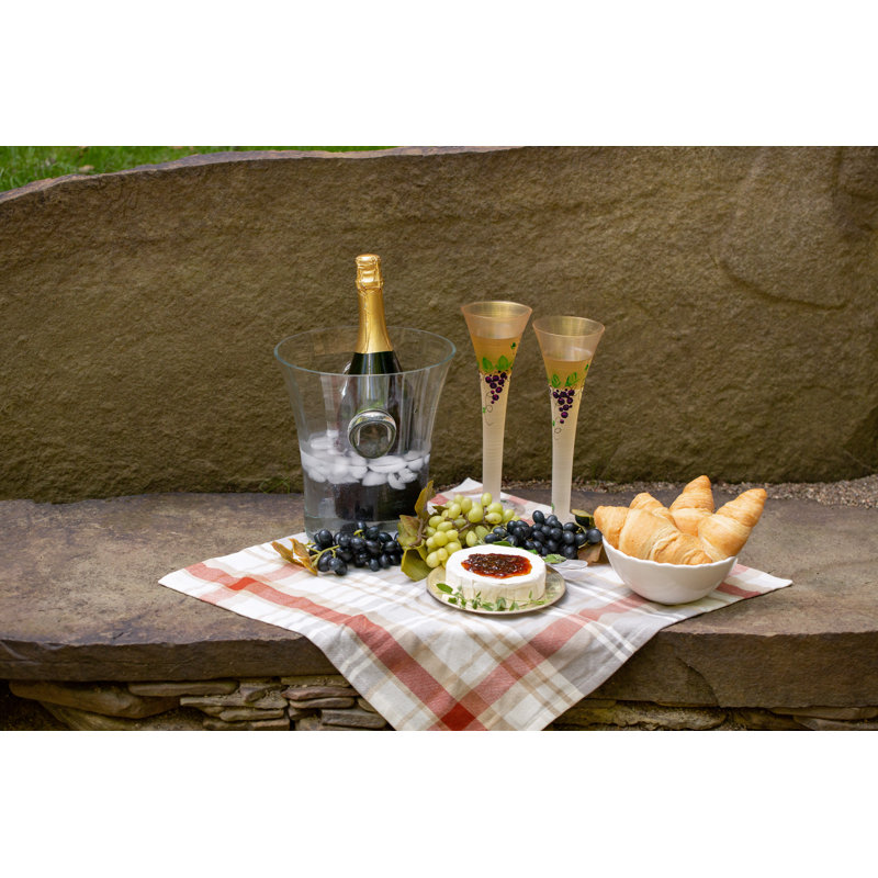 Flûte en verre Grapes 'n Vines