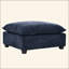 Canapé modulaire Comfy Cloud Couch 4 places avec 2 repose-pieds, canapé-lit en chenille et siège profond avec coussins décoratifs pour le salon-121227064