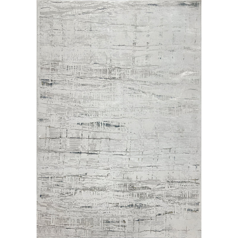 Highpoint 1060-190 crème / gris, Rectangle 5 pi 2 po x 7 pi