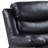 Black Synthetic Leather Power Motion Recliner-637930034-637930033