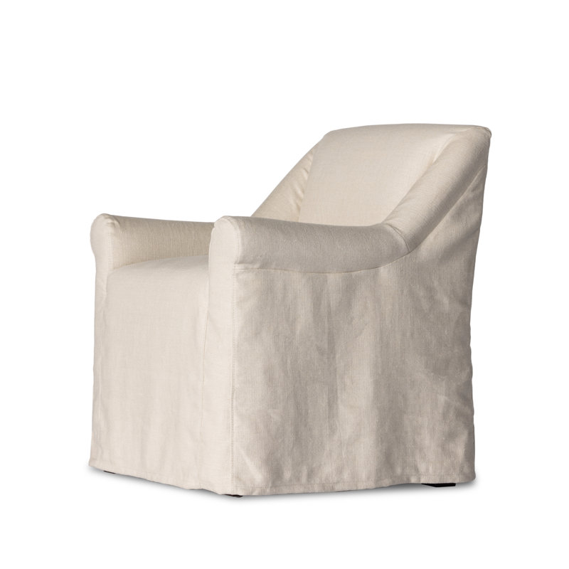 Bridges Upholstered Arm Chair, Brussels Natural