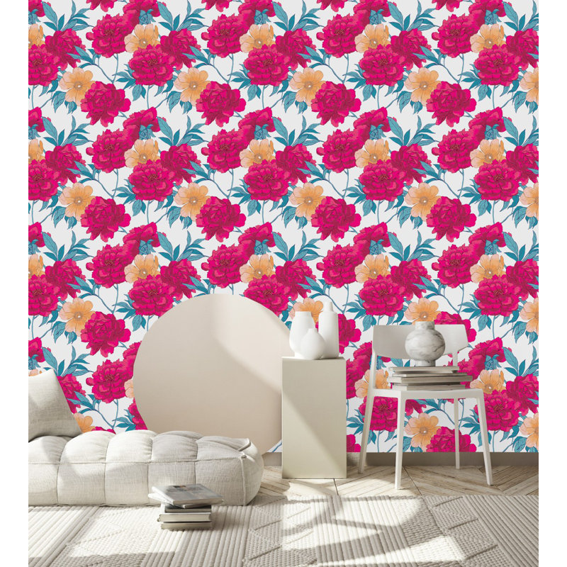 Carreau de papier peint l 25 po, L 2,08 pi x L 10,42 pi