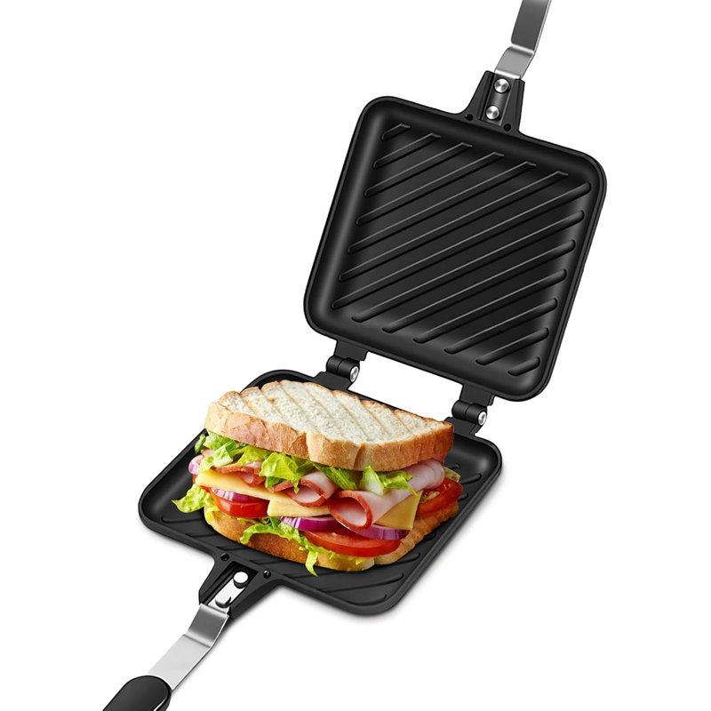 Frying Pan 16 cm Non-Stick Iron Grill & Griddle Pan