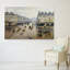 «Avenue de l'opéra Rain» par Camille Pissarro - impression sur toile-1633534316