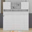 Grand lit escamotable mural avec grand espace de rangement