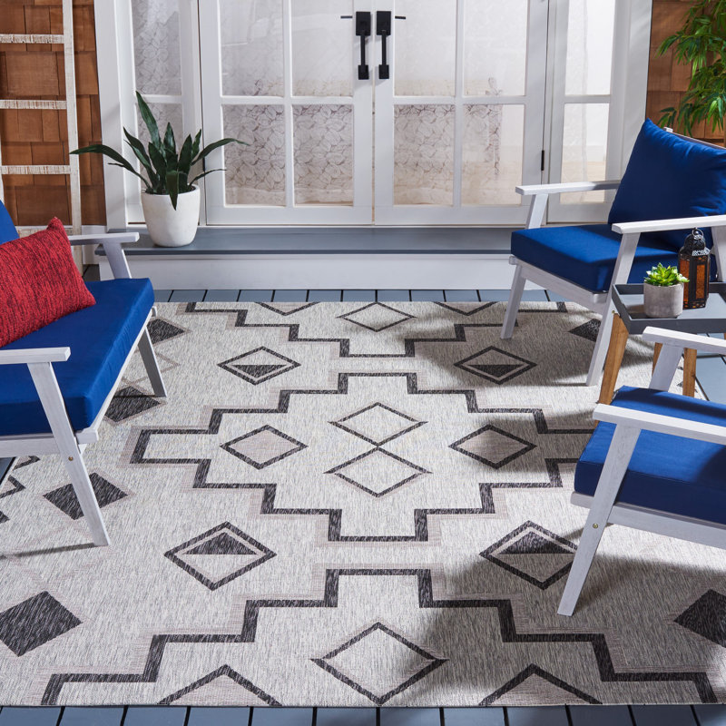 Amarien Southwestern Indoor/Outdoor Area Rug, Rectangle 8' x 11'
