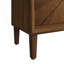 Crédence rustique American Farmhouse, meuble télé avec tablettes réglables, armoire de rangement (miroir non inclus, armoire de salon)