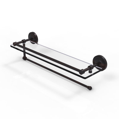 Alcott Bracket Shelf with Towel Bar