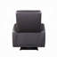 Cuir d'ameublement inclinable Power Motion, brun