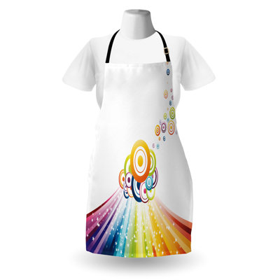 No Pattern Bib Apron
