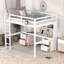 Lit mezzanine avec bureau-1423252031