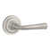 Federal Privacy Door Lever with Traditional Round Rose