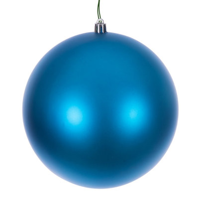  8" Turquoise Pearl Seamless Ball UV Drilled. Includes one ornament.