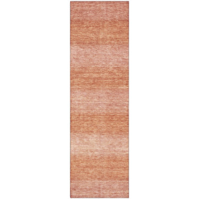 Premium Machine Washable Lubbers AMF1733 Stripe Rug