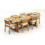 Montana Outdoor Teak Dining Set-2114036263