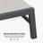 Shiner Outdoor Lounge Chair Set Aluminum Patio Chaise Lounger With Side Table And Pillow-769171247