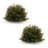 Pine Half Orb with Pinecones (Set of 2)