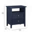 Weston Midnight Blue 2 Drawer Nightstand-1753336326