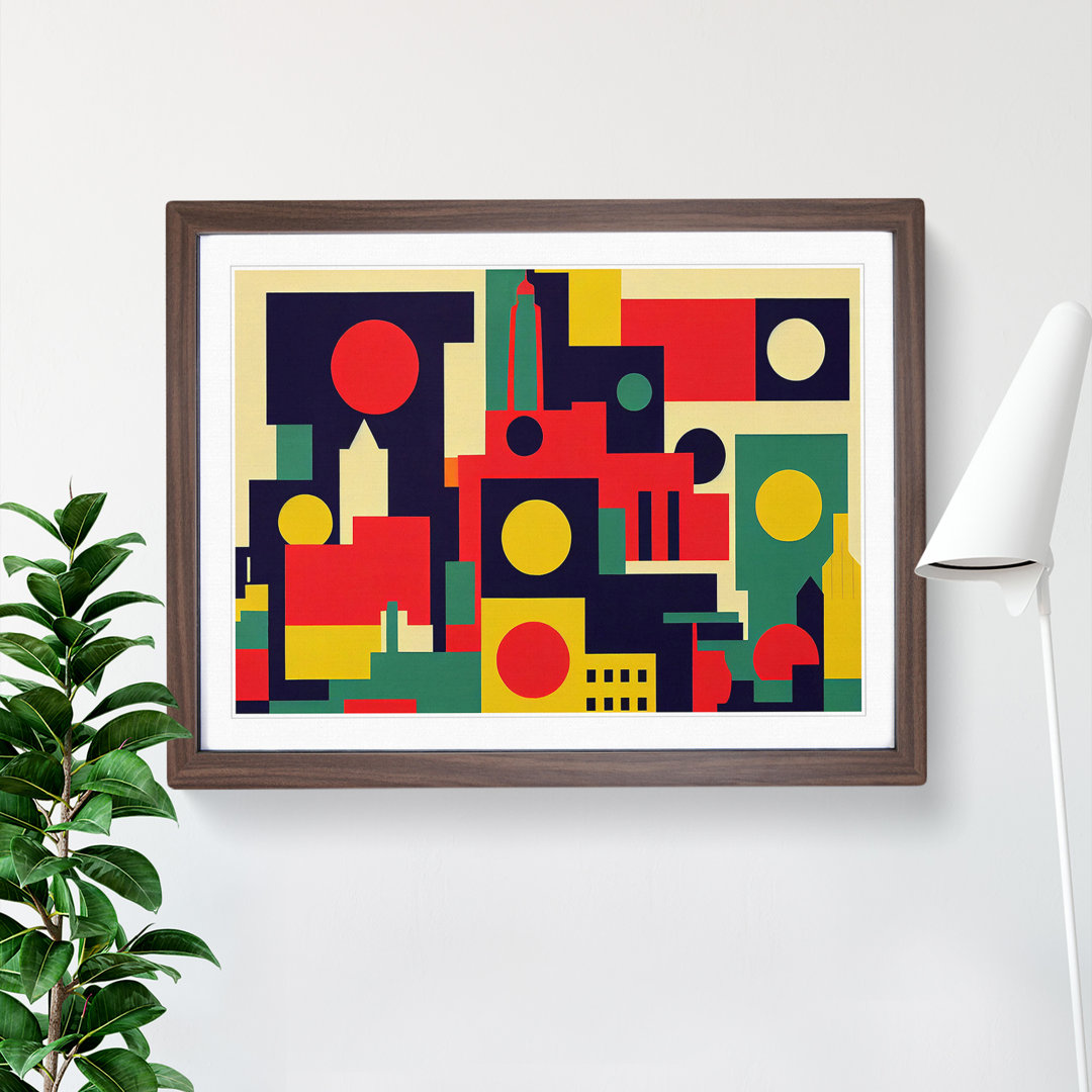 Astonishing Abstract Skyscrapers - Single Picture Frame Print