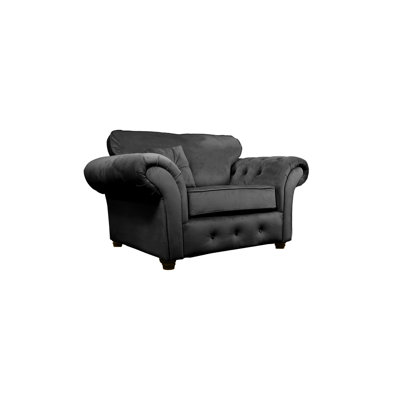 Lila Velvet Chesterfield Chair