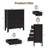 Valdir 31.7'' W Fluted Drawer Dresser, Wood Chest of Drawers-594399006