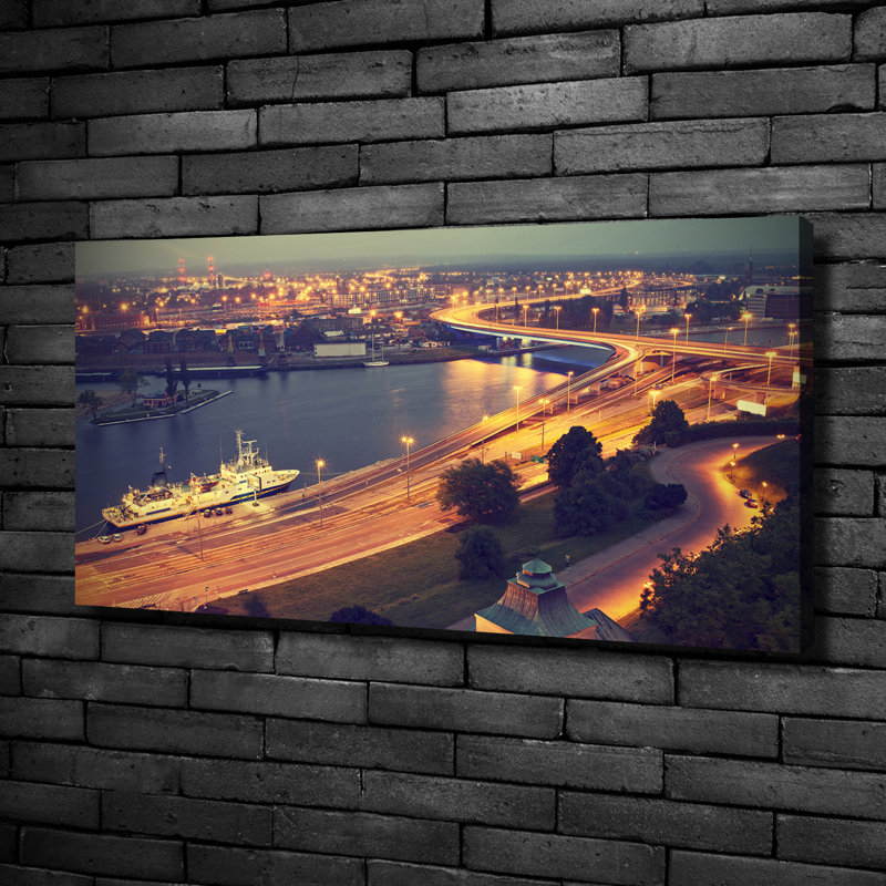 Szczecin Poland - Wrapped Canvas Print