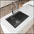 27"X19" Undermount Kitchen Sink  Stainless Steel Under Counter Deep Single Bowl Undermount Sink Basin (Sink Only)