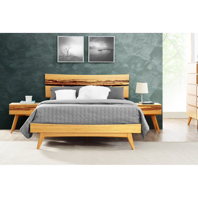 Ensemble de chambre configurable avec lit plateforme Briarcliff, Beige, Très grand californien