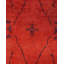 Tapis unique en surplomb rose 8 pi 1 po x 10 pi 2 po Overdyed