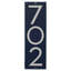 Floating 1-Line Wall Address Plaque-134111177-134110995-134106667