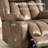 Zisel 37.6" W Brown Leather Power Lift Recliner with Massage and Heat, Oversized Power Recliner Chair-1903877753