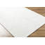 Tapis rectangulaire blanc uni en viscose de couleur unie tissé à la main Onetta-95214564