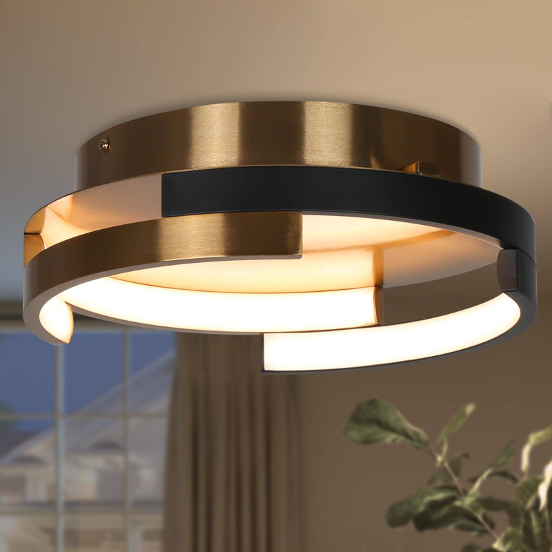 Kissey 2 - Light 12 Unique/Statement Modern Linear Flush Mount