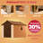 8 ft. W x 10 ft. D Plastic Storage Shed with Floor, Resin Shed with Reinforced Steel Structure