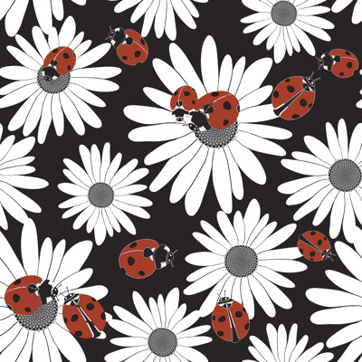 Baye camomille et coccinelles par Aqua_Marinka