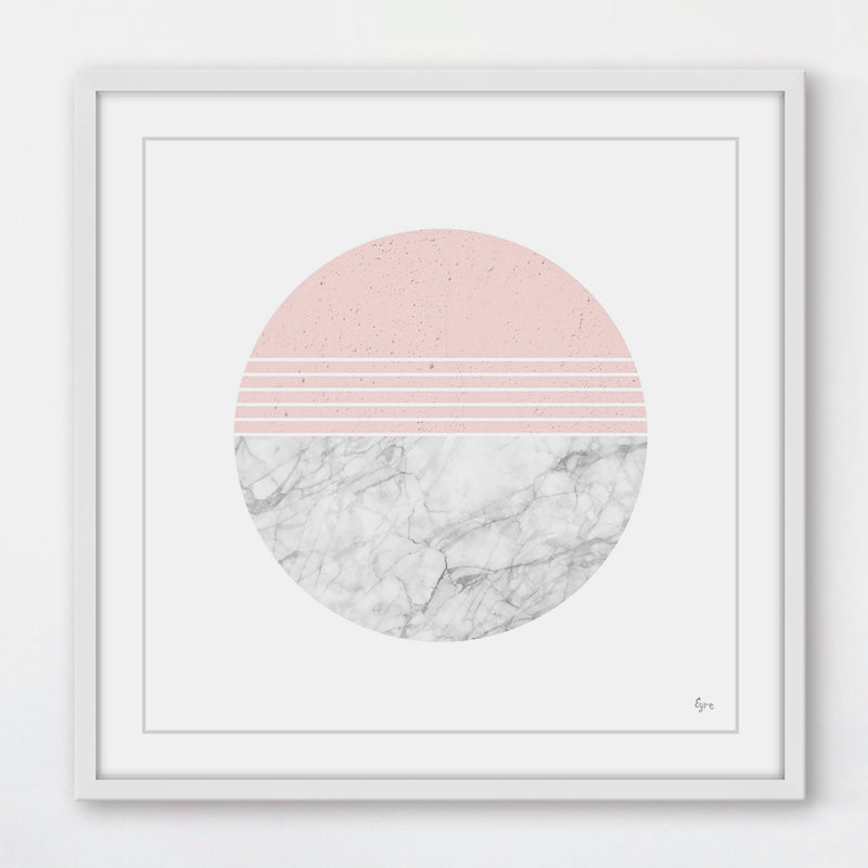 Ions Effect by Eyre Tarney - Single Picture Frame Painting, 41cm H x 41cm W x 3.81cm D