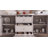 59" W Large Farmhouse Sideboard Buffet Cabinet With Barn Doors And Adjustable Shelves