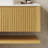 HIZON 48" Wall-Mounted Corolla Oak Woodgrain Plywood Bathroom Storage Cabinet With Drawer And Shelf, White Sintered Stone Countertop, NO Basin, NO Faucet And Sink Cover